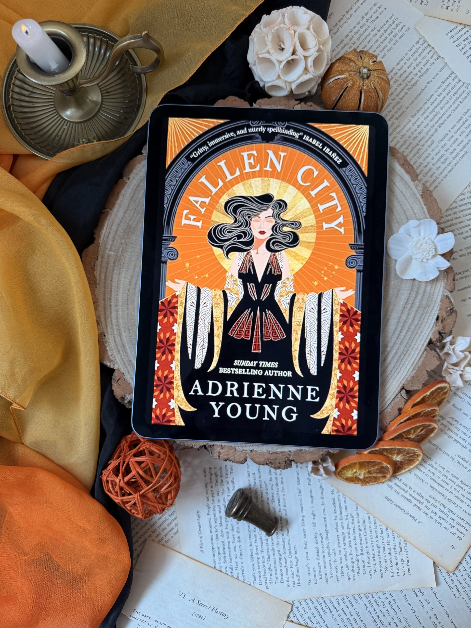 Fallen City by Adrienne Young A Lush GrecoRoman Inspired Fantasy
